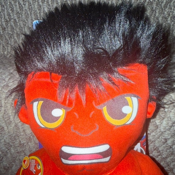 Marvel Plush Talkers 11.75” Red Hulk Captain America Brave New World Plush Doll - Picture 3 of 7
